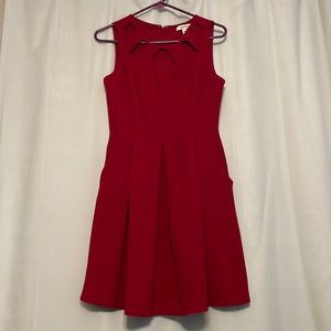 Red cocktail dress (Speechless)